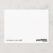 abgegrenztes Aquarium: Herbst Postkarte (Rückseite)