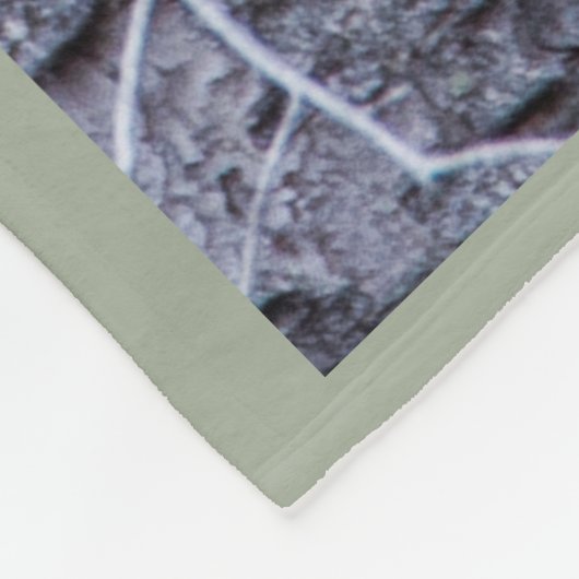 Abgehaltene Eule Fleecedecke (Ecke)