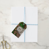 Abgehaltene Eule Geschenkanhänger (Mit Garn)