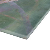 Abgehaltene Eulen-Pastell Oilpainting Schneidebrett (Ecke)