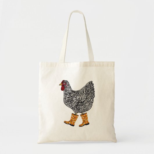 Abgehaltene Felsen-Huhn-Taschen-Tasche Tragetasche (Vorne)