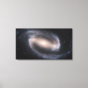 Abgehaltener Spiralarm NGC 1300 Leinwanddruck