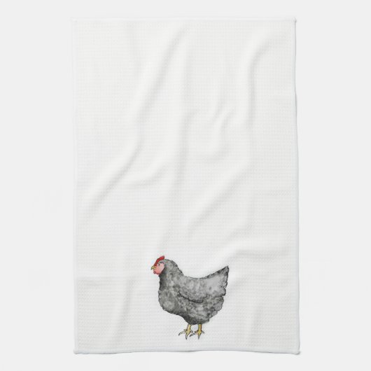 Abgehaltenes Felsen-Huhn-Tuch Handtuch (Vertikal)