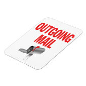 Abgehender Post-Lieferwagenmagnet Magnet (Linke Seite)