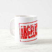Abgelaufen Kaffeetasse (Vorderseite Links)