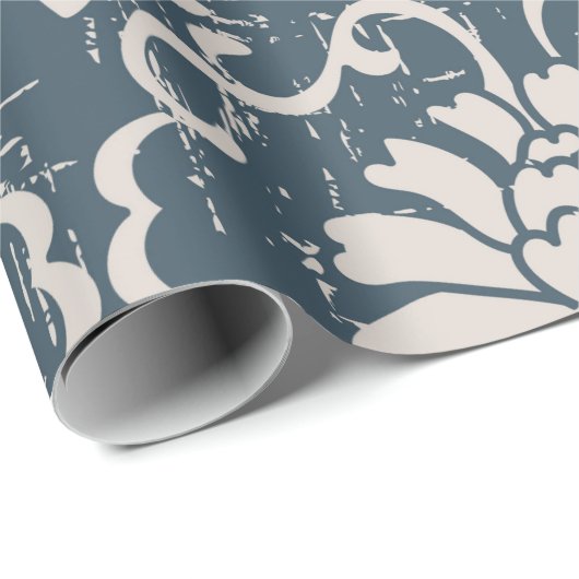 Abgelaufener antiker nahtloser Hintergrund botanis Geschenkpapier (Rolleneckpunkt)