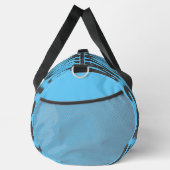 Abgelaufener und kratzter Text Workout 247365 Blau Duffle Bag (Rechts)