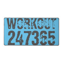 Abgelaufener und kratzter Text Workout 247365 Blau