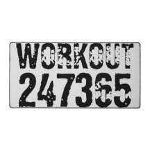 Abgelaufener und kratzter Text Workout 247365 schw