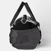 Abgelaufener und kratzter Text Workout 247365 weiß Duffle Bag (Rechts)