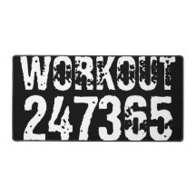 Abgelaufener und kratzter Text Workout 247365 weiß