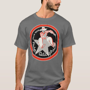Abgelaufenes Hotel Adolplus Dallas Texas Gepäcksie T-Shirt