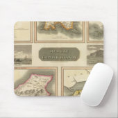 Abgelegene britische Inseln Mousepad (Mit Mouse)