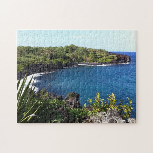 Abgelegene Bucht in Maui, Hawaii Puzzle (Horizontal)
