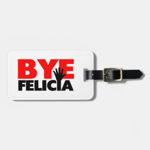 Abgelegene Felicia-Handwelle Gepäckanhänger