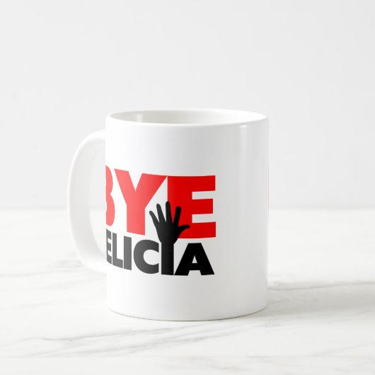 Abgelegene Felicia-Handwelle Kaffeetasse (Vorderseite Links)