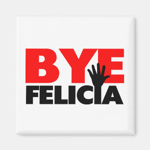 Abgelegene Felicia-Handwelle Magnet