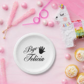 Abgelegener Felicia-extravagante wellenartig Pappteller (Party)