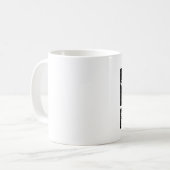 Abgelegener Felicia-lustige Tasse (Vorderseite Links)