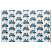 Abgelegener Strand im Paradies Australien Stoff (Fat Quarter (45,7 x 55,9 cm))