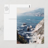 Abgelegener Strand Postkarte (Vorne/Hinten)
