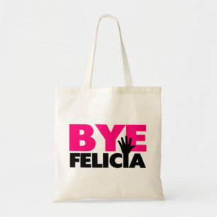 Abgelegenes Felicia-Handwellen-Pink Tragetasche