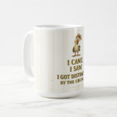 ABGELENKT DURCH DIE HÜHNER - Kaffeetasse (Vorderseite Links)