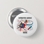 Abgelenktes Nerven-Innere (Synapse) Button (Vorne & Hinten)