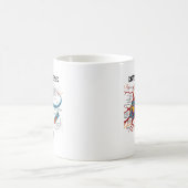 Abgelenktes Nerven-Innere (Synapse) Kaffeetasse (Mittel)