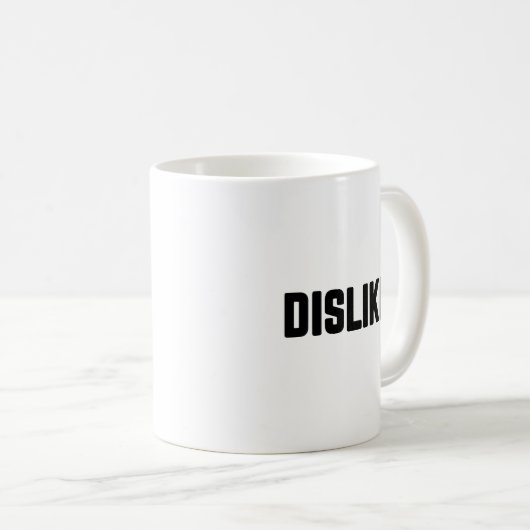 abgeneigt kaffeetasse (VorderseiteRechts)