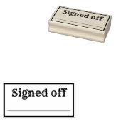 Abgenommen Stempel (Stempel)