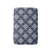 Abgenutzte Blume: Vintag nahtlos Badematte (Vorderseite Vertikal)