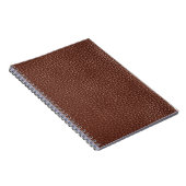 Abgenutzte Imitate Brown Leather Notizblock (Rechte Seite)