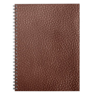 Abgenutzte Imitate Brown Leather Notizblock