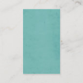 Abgenutzte Vintage Kreis-Grafik- Art 1 Visitenkarte (Rückseite)