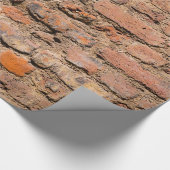 Abgenutzte Ziegelsteine 2 Geschenkpapier (Ecke)