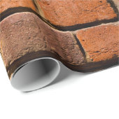 Abgenutzte Ziegelsteine Geschenkpapier (Rolleneckpunkt)
