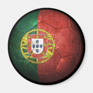 Abgenutzter portugiesischer magnet