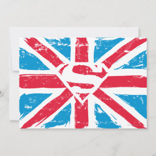Abgenutzter S-Schild über der Flagge