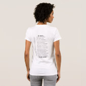 Abgenutzter T - Shirt (Schwarz voll)