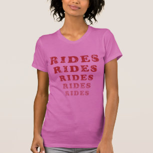 Abgenutztes Adventureland Rides T-Shirt