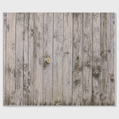 abgenutztes Holzwrap-Papier Geschenkpapier (Flach)