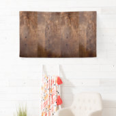 Abgenutztes Kiefernbrett Banner (Insitu)