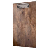 Abgenutztes Kiefernbrett Klemmbrett (Links)