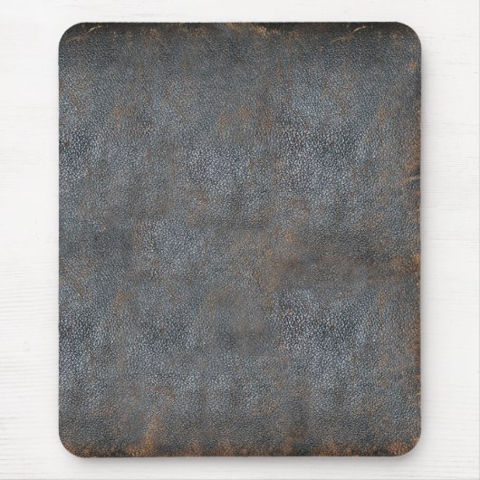 Abgenutztes ledernes Blick-Antiken-Buch Mousepad (Vorne)