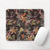 Abgenutztes Meer-Leben-Muster Mousepad (Mit Mouse)