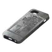 Abgenutztes Metallkreuz Case-Mate iPhone Hülle (unten)