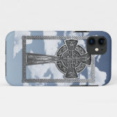 Abgenutztes Metallkreuz Case-Mate iPhone Hülle (Rückseite (Horizontal))