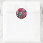 ABGEORDNETE STADT RUNDER AUFKLEBER (Tasche)