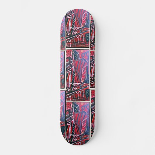 ABGEORDNETE STADT SKATEBOARD (Vorderseite)